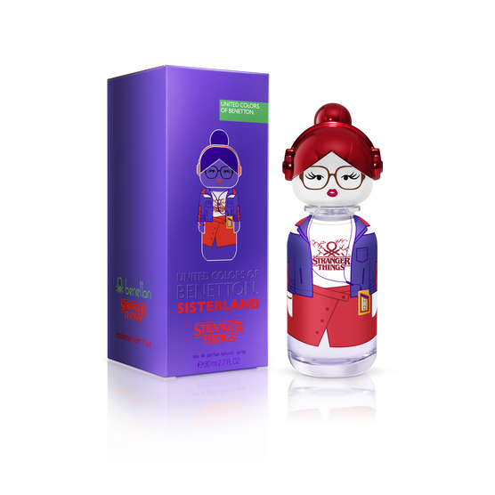 Perfume Benetton United Colors Sisterland Stranger Things Feminino Eau de Parfum